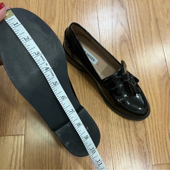 Steve adden eela lack atent eather oafers - Picture 9 of 10